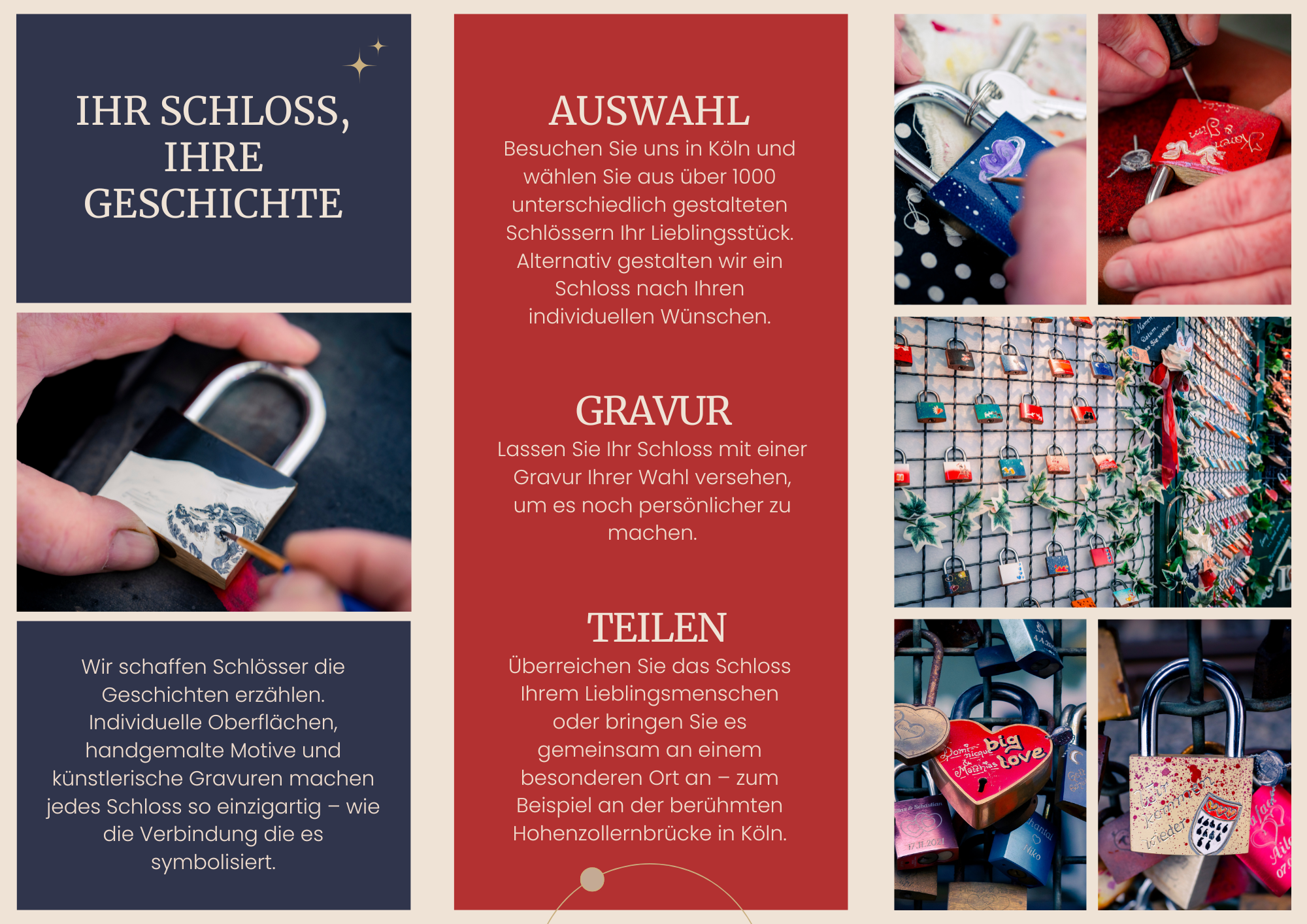 Flyer Schlossbild - Rückseite