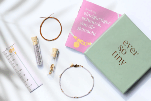 Marketingfoto: DIY-Schmuck von ever so tiny