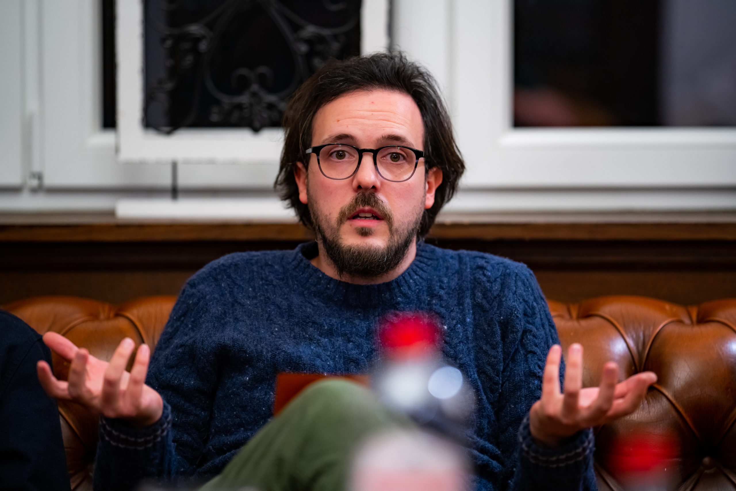 Foto von Sascha, der ratlos dreinschaut